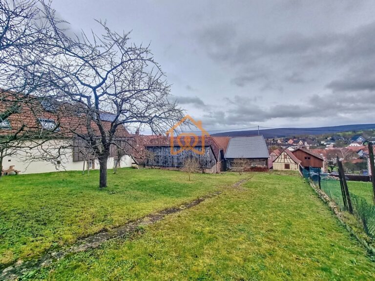 CORPS de FERME ALSACIEN Authentique avec Jardin Suspendu et Dépendances - Premi'home Agence immobilière Aix En Provence