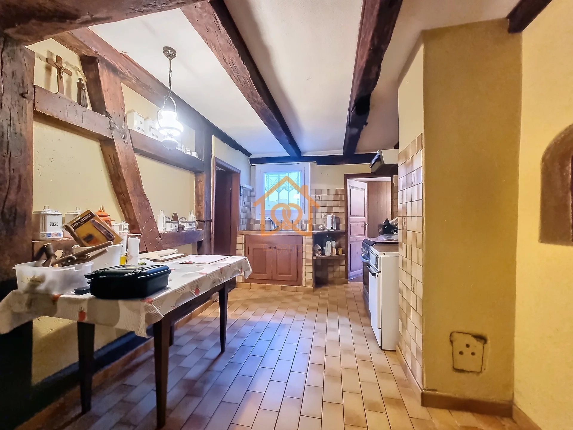 CORPS de FERME ALSACIEN Authentique avec Jardin Suspendu et Dépendances - Premi'home Agence immobilière Aix En Provence
