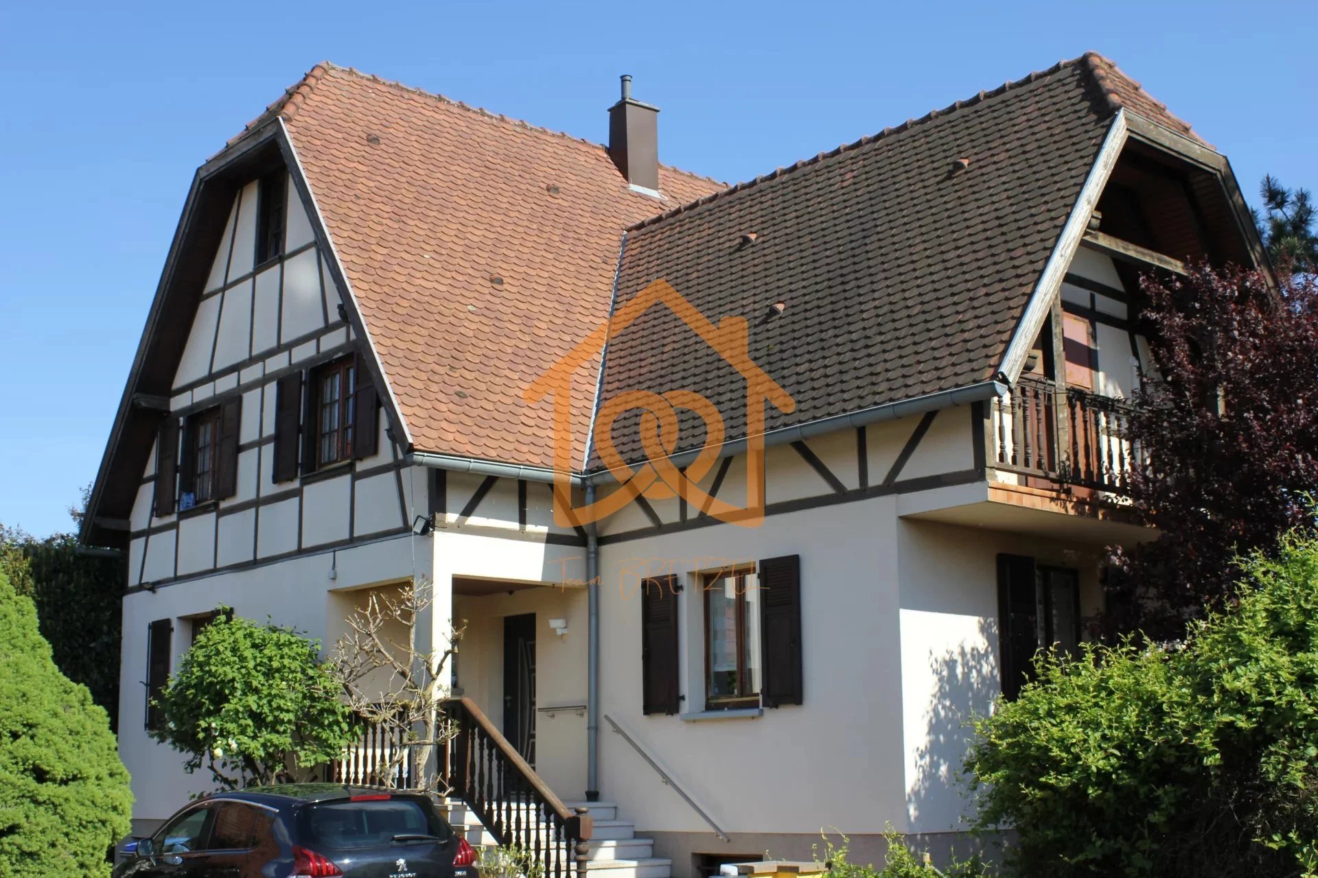 En exclusivité Jolie Maison de 150m² au sol à HOLTZHEIM avec piscine chauffée, climatisation sur 7 ares de terrain - Premi'home Agence immobilière Aix En Provence