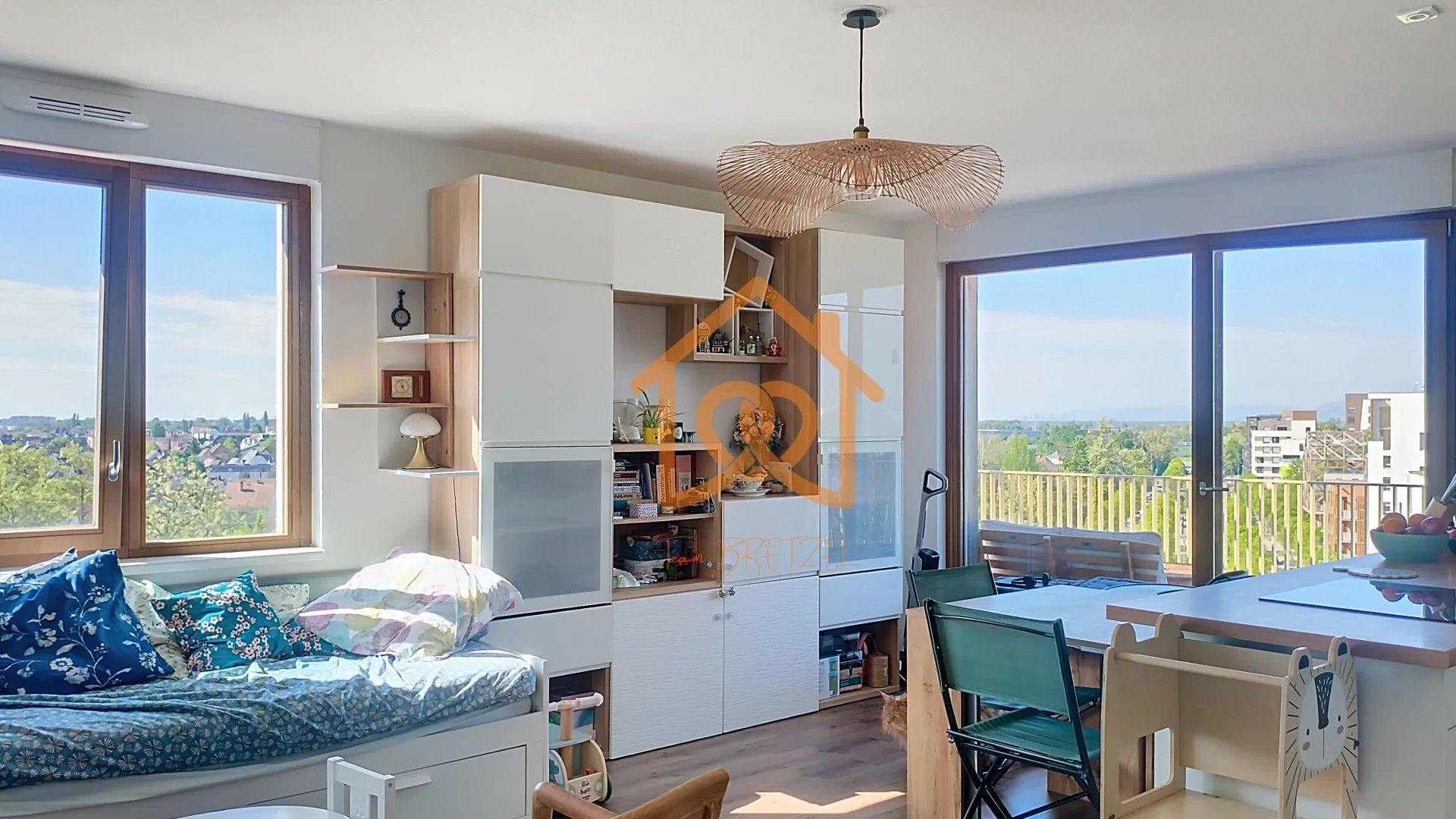 Coup de coeur assuré ! Appartement T3 de 62m² avec terrasse panoramique au dernier étage - Premi'home Agence immobilière Aix En Provence