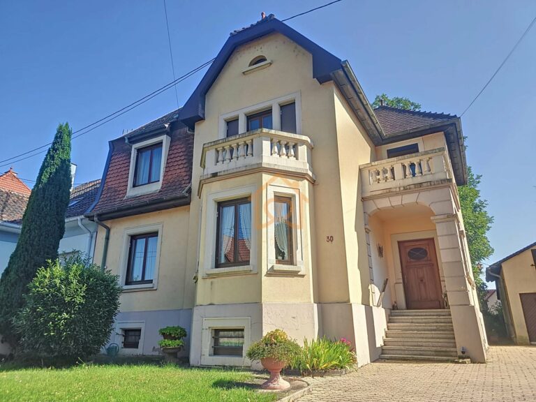 🏡 Maison de maitre  – 165 m² – Terrain 826 m² – Souffelweyersheim - Premi'home Agence immobilière Aix En Provence